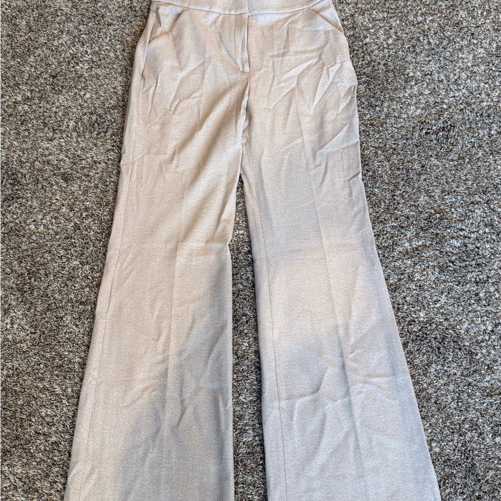 Express Cream Wide Leg Women's Pants